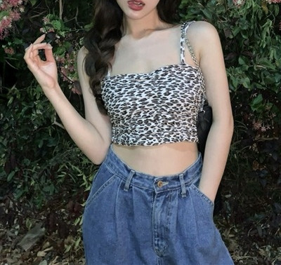 Bustieră de zi cu zi pentru femei cu bretele subțiri în două culori