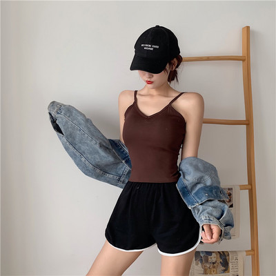 Maiou de dama model nou cu bretele subtiri - in mai multe culori