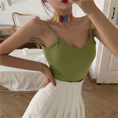 Maiou de dama model nou cu bretele subtiri - in mai multe culori