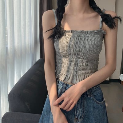 Maieu modern de dama cu model montat cu bretele