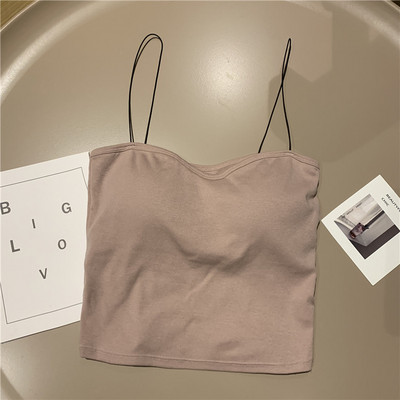 Maiou de vară de damă cu bretele subțiri