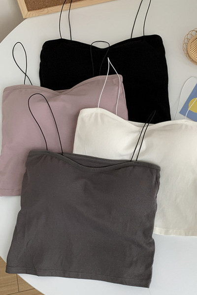 Maiou de vară de damă cu bretele subțiri