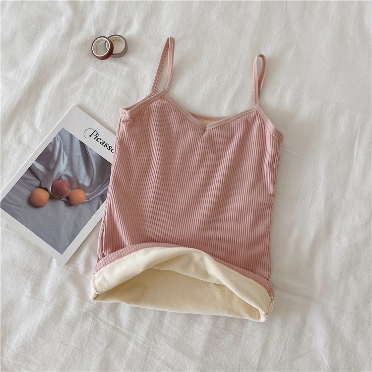 Maiou de damă de zi cu zi cu bretele subțiri