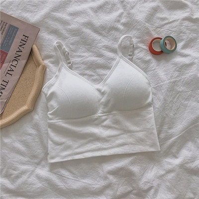 Bustiera scurta de dama cu bretele reglabile