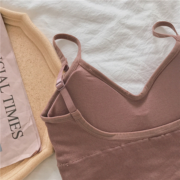 Maiou zilnic cu bretele subțiri în mai multe culori