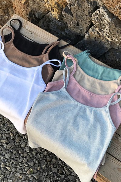 Maieu elastic de dama cu bretele subtiri