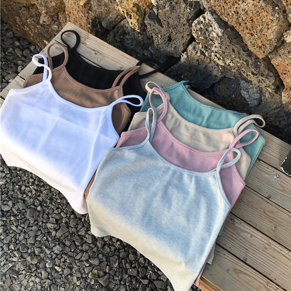 Maieu elastic de dama cu bretele subtiri