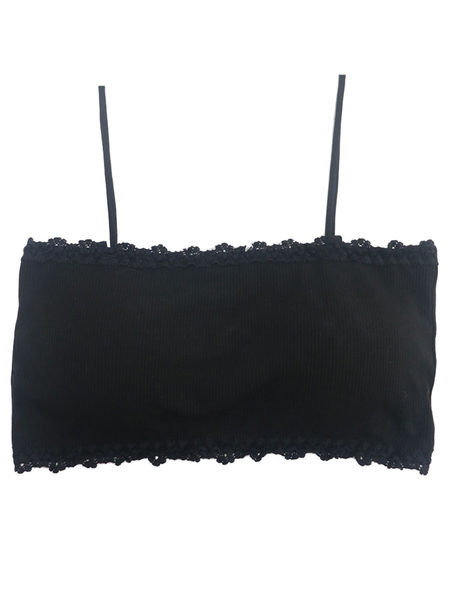 Bustiera scurta din dantela pentru femei