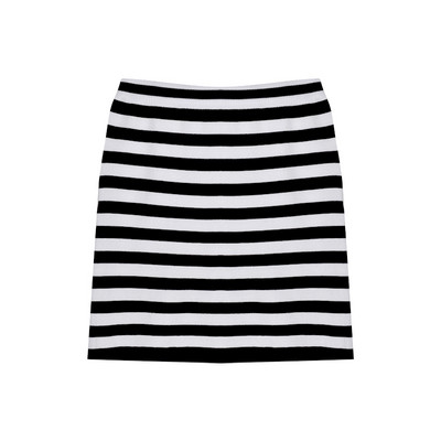 Bustieră tricotată zilnică pentru femei în alb și negru