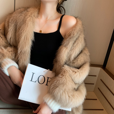 Maieu de damă tricotat subțire cu bretele subțiri