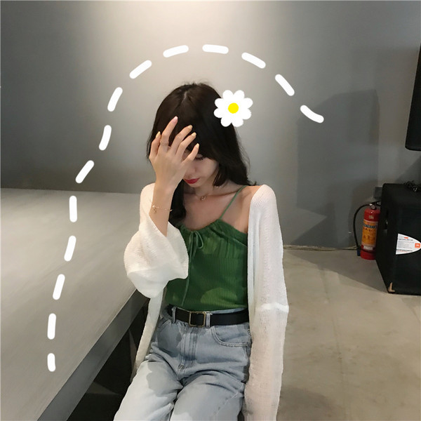 Maieu de damă tricotat cu cravate