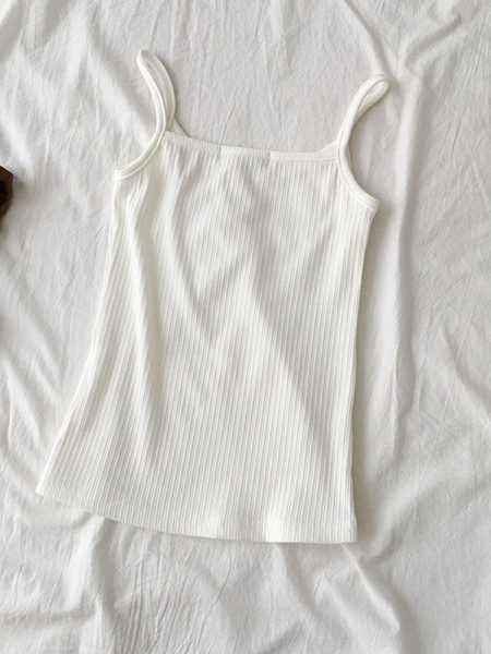 Maieu casual dama cu bretele subtiri - mai multe culori