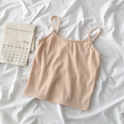 Maiou zilnic cu bretele subțiri pentru femei