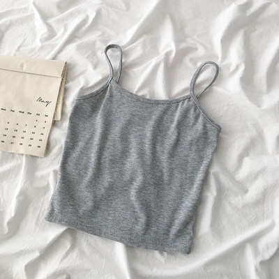 Maiou zilnic cu bretele subțiri pentru femei