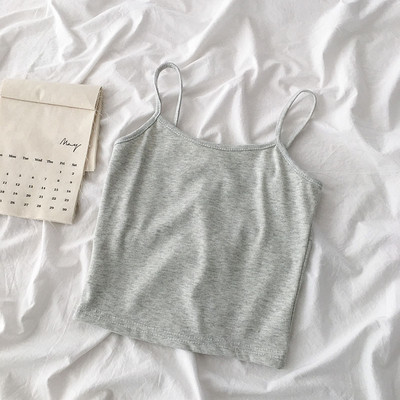 Maiou zilnic cu bretele subțiri pentru femei