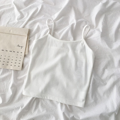 Maiou zilnic cu bretele subțiri pentru femei