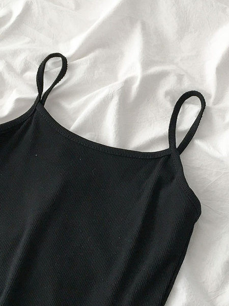 Maiou zilnic cu bretele subțiri pentru femei