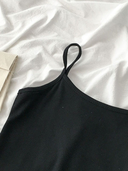 Maiou zilnic cu bretele subțiri pentru femei