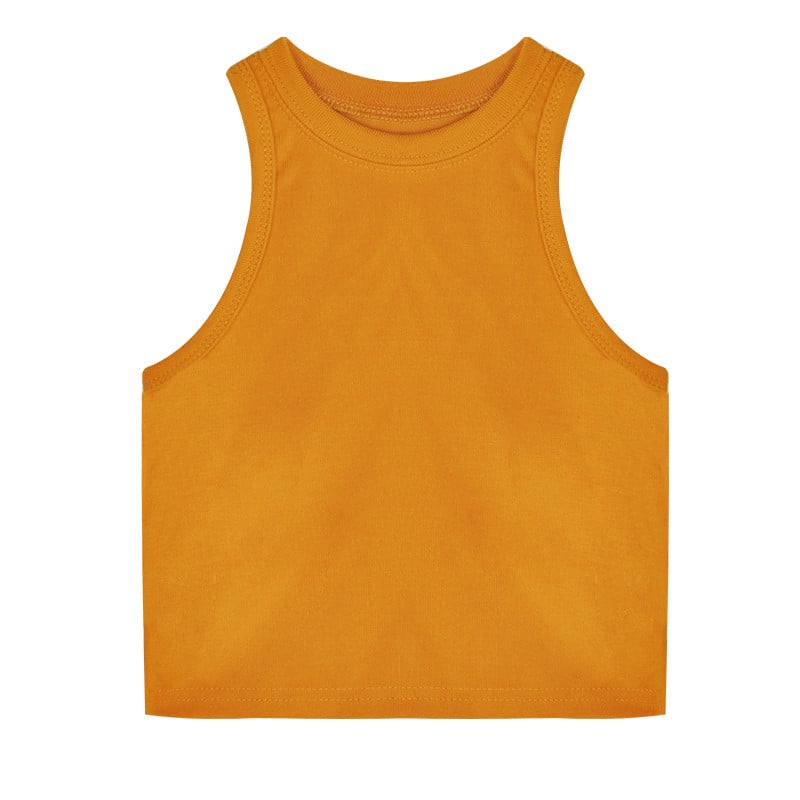 Maieu scurt pentru femei, tricotat, cu decolteu oval