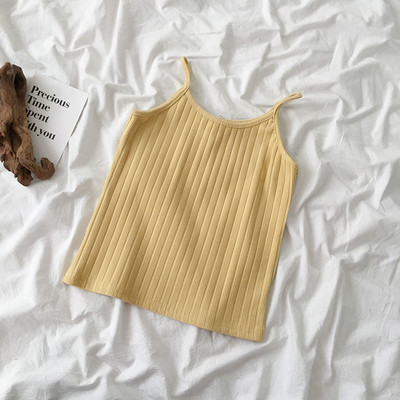 Γυναικείο φανελάκι απλό μοντέλο με λεπτούς ιμάντες σε διάφορα χρώματα