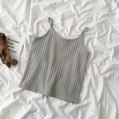 Γυναικείο φανελάκι απλό μοντέλο με λεπτούς ιμάντες σε διάφορα χρώματα