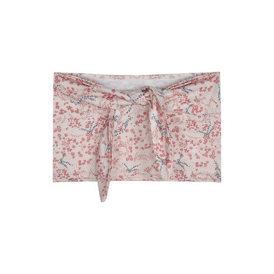 Bustieră color de zi cu zi pentru femei, cu imprimeu color și cravate