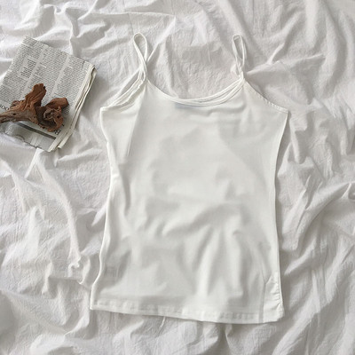 Ženska ležerna majica na tanke naramenice - u više boja