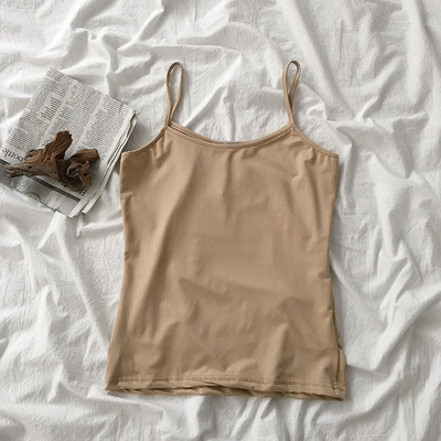 Ženska ležerna majica na tanke naramenice - u više boja