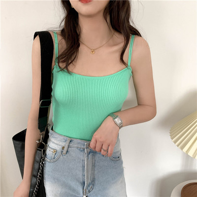 Γυναικεία αμάνικι μπλούζα με κορδόνι