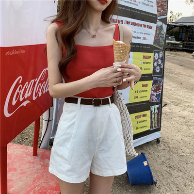 Γυναικεία μπλούζα με τετράγωνο ντεκολτέ και φαρδιά τιραντάκια