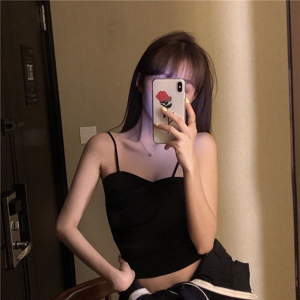 Top modern scurt cu transfer