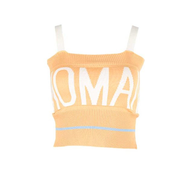 Καθημερινή γυναικεία αμάνικι μπλούζα με επιγραφή