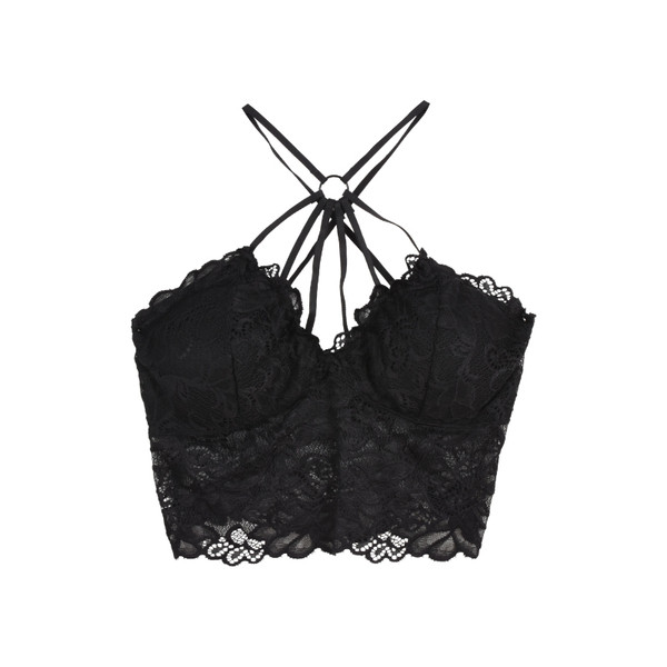 Maieu de dama din dantela in doua culori