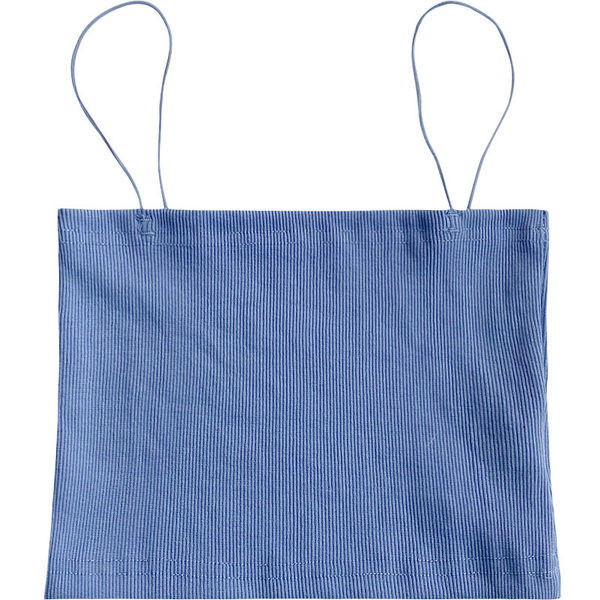 Maiou scurt dama model nou cu bretele subtiri in mai multe culori