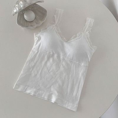 Καθημερινή γυναικεία αμάνικι μπλούζα - ντεκολτέ και γυμνή πλάτη