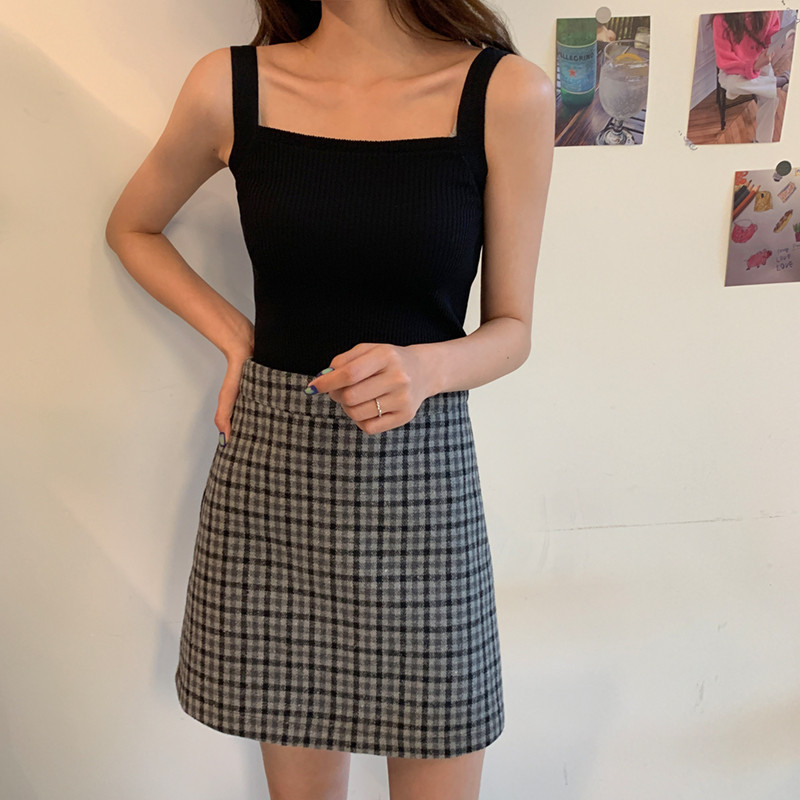 Maieu casual dama cu bretele late - decolteu patrat