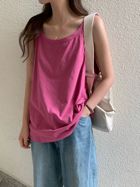 Γυναικείο φανελάκι φαρδύ μοντέλο