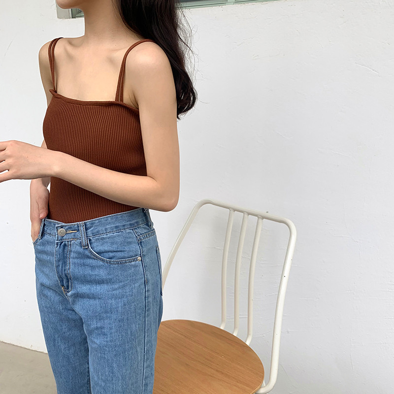 Maieu de dama cu bretele duble in mai multe culori