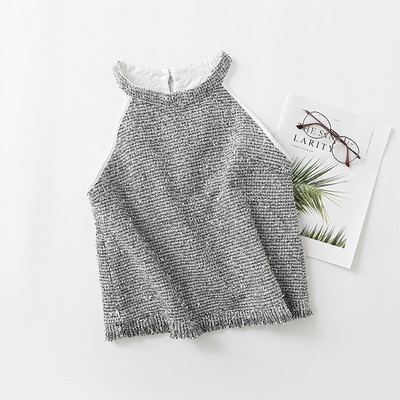 Maieu modern de damă cu decolteu în formă de O