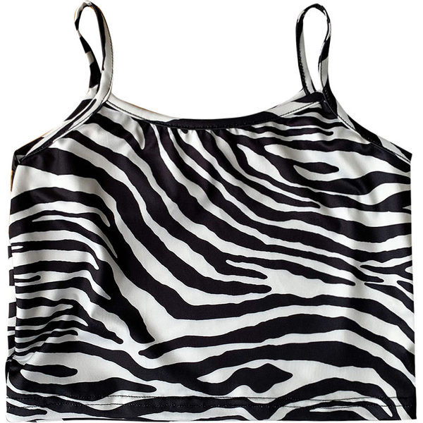 Maieu casual de damă cu model animal și decolteu rotund