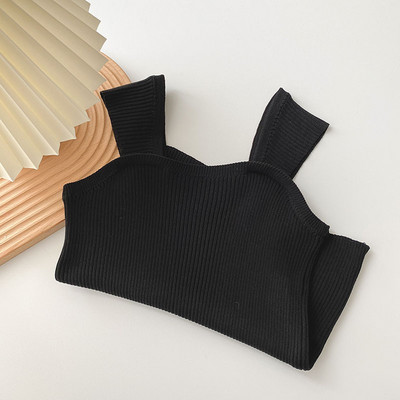 Maieu de damă model nou cu bretele largi și decolteu pătrat