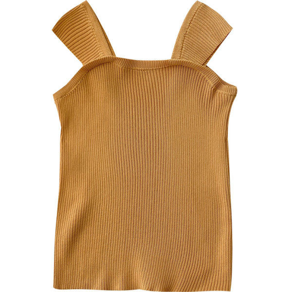 Maieu de damă model nou cu bretele largi și decolteu pătrat