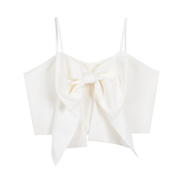 Maiou de dama model nou cu panglica si bretele subtiri