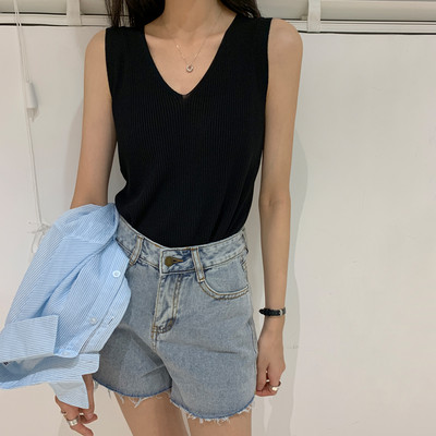 Top de damă model nou cu decolteu în V