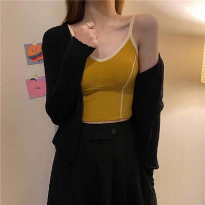 Bustiera sport de dama cu bretele subtiri