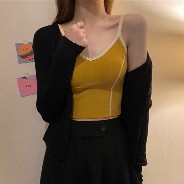 Bustiera sport de dama cu bretele subtiri