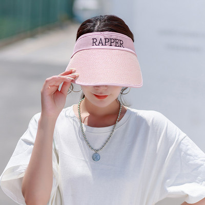 Αντηλιακό  γυαναικέιο καπέλο με γείσο με επιγραφή