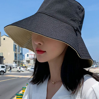 Γυναικείο πολύχρωμο καπέλο με γείσο