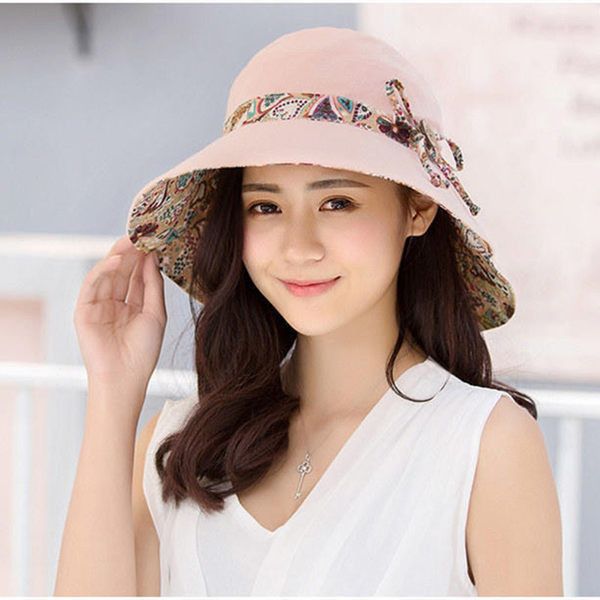 Palarie de vara dama cu franjuri si legatura de culoare