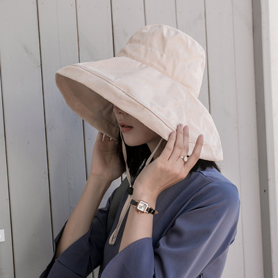 Γυναικείο casual καπέλο με κορδόνια